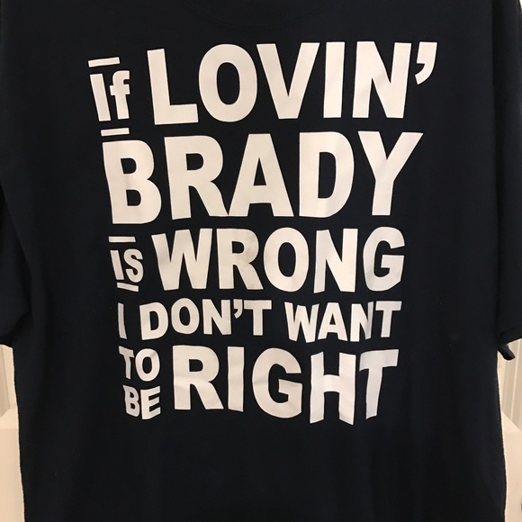 Loving Tom Brady tee shirt. Size XL - Picture 3 of 5